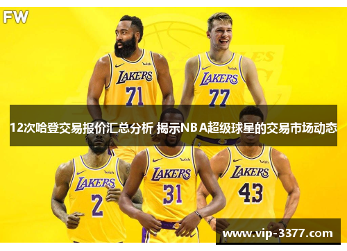 12次哈登交易报价汇总分析 揭示NBA超级球星的交易市场动态