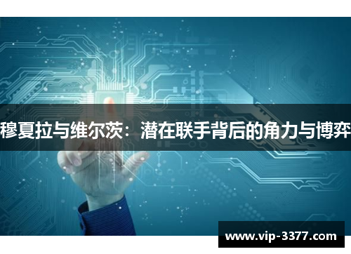 穆夏拉与维尔茨：潜在联手背后的角力与博弈