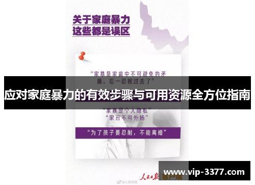 应对家庭暴力的有效步骤与可用资源全方位指南
